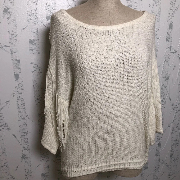 Ella moss lia fringe sweater - Picture 3 of 8